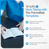 ProMed Products H&P Medical Notebook White Coat & Scrub Pocket SOAP Note and History & Physical Organizer for Medical