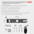 E26 Vintage Mini Pendant Light Kit - UL Lamp Socket - Industrial Edison Retro Ceiling Hanging Pendant Fixture - DIY