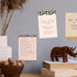 Modern Animal Print Sticky Notes, 4" x 6" Repositionable Sticky Note Pads, Five Unique Pattern Designs, Made in The USA
