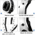 HVAC Service Wrench Set: 3/8 1/4 5/16 Ratchet Wrench with 2 Bit Adapter for Equipment Repair
