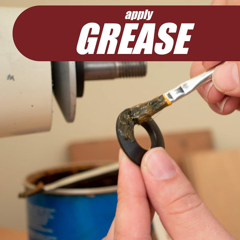 (144) Peachtree Woodworking Supply Fulton Acid Glue Applicator Brushes Made with Horse Hair Bristles | Tin Metal