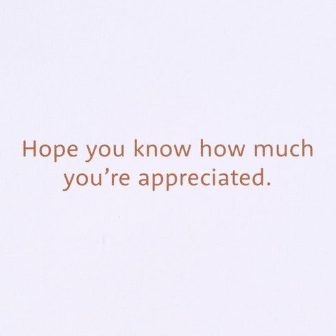 Grateful Doctor Appreciation Card - You're Valued