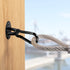 Stainless Steel Ceiling Hooks with Screws, 12 PCS Marine Hardware Hooks Pad Eyes Plate