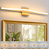 Modern Bathroom Vanity Light 32 inch, Curved, Dimmable 5CCT Led Bathroom Light