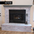 Giani Whitewashed Brick Transformation Kit