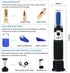 VGVGV -50~0C 30-35% Brix Refractometer, Hand Tester Tool Engine Fluid Glycol Antifreeze Freezing Point Car Battery
