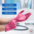 200/Box, Henry Schein Criterion Nitrile Exam Gloves, Magenta Pink, Latex-Free, Powder-Free, Soothing Formula