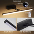 HOWMZON Remote,16 inch Black Picture Light, Battery Operated Painting Lighting with Led Art Lamp, Wirelless Wall