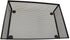 HAHIYO Stackable Mesh Tray Cup, 9 x 6 x 2 inches Sturdy Container for Desk Drawer Organizer (Black)