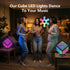 Generic 100+ More(5Inches) Infinity Hyper Cube LED Table Lamp - Infinity Mirror Light with Patterns, Music Sync, App