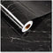 CRE8TIVE Black Marble Contact Paper for Countertops, Waterproof Peel and Stick Wallpaper 12"x80" for Cabinets