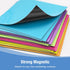 Reusable Magnetic Sticky Notes, 30 Pack, 3x3 in, Dry Erase Magnets with Marker for Whiteboard, Office Supplies