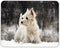West Highland White Terrier Mouse Pad, Non-Slip Rubber Mousepad for Games, Home, School, Office