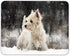 West Highland White Terrier Mouse Pad, Non-Slip Rubber Mousepad for Games, Home, School, Office