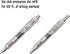 Tombow 56069 AirPress Ballpoint Pen, Clear, 1-Pack