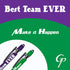 Team Building Employee Appreciation Pen Sets, Soft Touch Coated Metal and Stylus, 6 Pack 36094