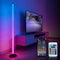 ZIRIKEDAI RGB LED Corner Floor Lamp USB Powered with App and Remote Control