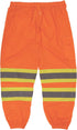 Ergodyne unisex adult Two-tone Class E Pants Orange Small-Medium US