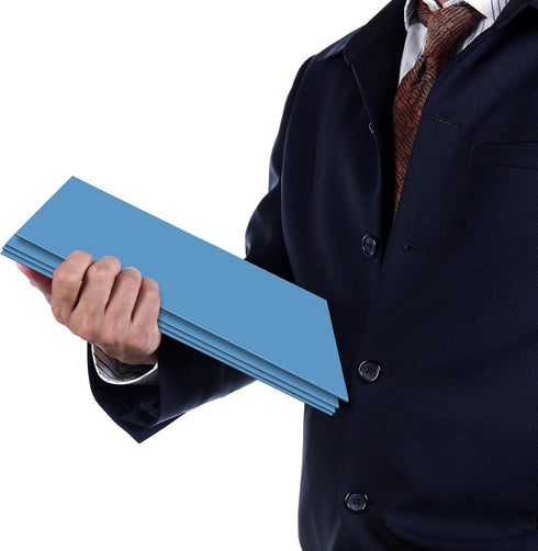 Jutom 50 Pcs 2 Pocket Glossy Laminated Paper Folders, Letter Size Presentation Folder with Pockets for Office Supplies
