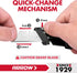 10 SK2 ARROW Folding Utility Knife, Quick-Change Box Cutter with Belt Clip, Liner Lock, Heavy Duty Aluminum Razor Knife