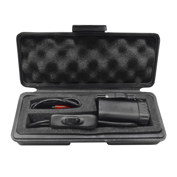 6V Laser Module Power Supply Kit - Includes Battery Holder, Type C Cable Switch, Alligator Clip