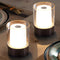 LED 4" Mini Cordless Table Lamp 2 Pack, Outdoor Waterproof Lamp, Rechargeable