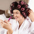 hongliang 4 Net,35x35x57 Inches Pcs Black Triangle Hair Hair Net for Rollers & Sleeping,Womens Mesh Hairnet for Salon