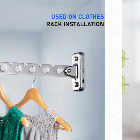 Drywall Anchor with Included Bolts for 1/4”-20, Heavy Duty Hollow Drywall Anchors for TV Mounting Kit, 12 Packs