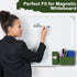 Magnetic Pen Holder, 2 Pack Dry Erase Marker Holder with Strong Magnet, Generous Compartments, Storage Organizer for