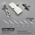 6 12V 5A 60W 6pcs 2m Dimmer HAMRVL LED Lighting Accessory - Output Ports Power Supply with Welding Extension Cord