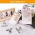 Coideal Large Bulldog Binder Paper Clips, 12 Pack, Big Metal Bull Clips, Silver Hinge Clip Clamps for Files