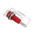 BQLZR 2mm Step Type Multimeter Detect Probe Binding Post Banana Jack Socket Panel Mount, Pack of 10