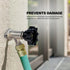 14 Inch 1/2" 3/4" Midline Valve Frost-Free Sillcock, Chrome-Plated Brass Body PEX Inlet x Hose Bib Outlet, Lead-Free