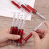 Syringe Pen Nurse Pen Writes In Black Ink, For Boys And Girls, Imaginary Doctor Play, School Supplies(Red, 60PCS)