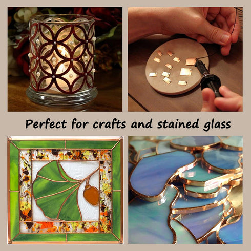 Copper Foil Tape, 2 inch x 33 FT, Dual Conductive Adhesive for Guitar, Electrical Repairs, Arts & Crafts
