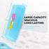 Enday Pencil Box Blue, Utility Storage Organizer for School Office Supplies, Available in Colors