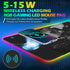ToLuLu 5/7.5/10/15W 10 800x300x4MM RGB Gaming Wireless Charging Mouse Pad, Light Modes LED Mouse Pad Computer Keyboard
