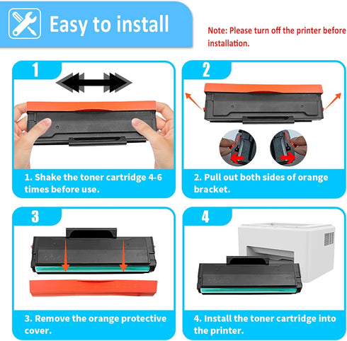 PB-211 Compatible Toner Cartridge, 1600 Pages for P2500W P2502W P2207 Printers (Black, 1-pack)