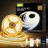 Pak COB LED Strip Lights 16.4ft, Dimmable White CCT Tunable 2300K-6500K, DC 24V