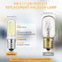 Dimmable E17 LED Bulbs Under Microwave Over Stove Lights, Daylight 6000K 6500K, 40W Incandescent Equivalent, Pack of 2 by RuLEDne