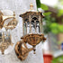 E27 Sconce(6.1 13.19) FIKNEE Vintage Retro Wall Lamp Exterior Wall Mount Light Fixture, Antique Brass Lanterns Glass