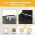 Baooery Toilet Paper Holder with Shelf, Toilet Paper and Wipes Holder, Wipes Dispenser and Storage, Stainless Steel