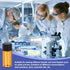 PATIKIL 5ml Amber Glass Vials, 100 Pack with Screw Cap, 3 Dropper, 2 Funnel, Leak-Proof Liquid Vial for Lab