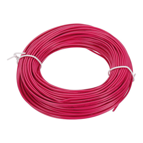 MECCANIXITY 24AWG Stranded Wire, PVC Hookup Wire, UL1007 Tinned Copper Wire, 30m/100ft Red
