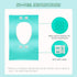 YOUSHIGUANG Toilet Seat Covers Disposable,Full Coverage Waterproof Toilet Seat Cover for Adults and Kids Potty Training