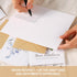C2U Envelopes(100 Pack 4"x6"),Stickers Funeral Thank You Cards with & Message Inside - Wildflower Bereavement Sympathy