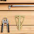 4pcs 15cm Lurrose Metal Furniture Sofa Legs, Heavy Duty Screw-in Cabinet and Table Feet, Gold Titanium Geometric Style