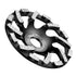 HERZO Diamond Concrete Grinding Wheel 5 inch for Polishing and Cleaning Stone, Concrete Surface