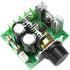 DZS Elec 10A 12V-40V DC Motor Speed Controller, 12V 24V PWM Variable Speed Regulator with Speed Control Knob