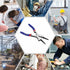WORKPRO 8" Welding Pliers, Multi-Functional CR-V Steel for Welding, Electrical, Mechanical Use